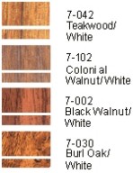 Engraving Wood Colours