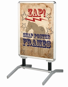 ZAP Snap - Double Sided Outdoor Stand