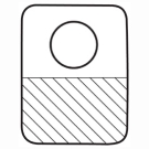 Round Hole Hang Tabs