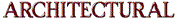 Architectural Font