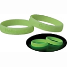 Glow in the dark Silicon Wrisbands