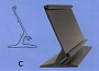 Non-Ribbed Desk Holder