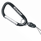 Pad Printed Carabiner