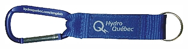 Woven strap carabiner