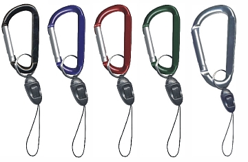 Direct pad printed 3" carabiners