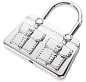 Purse Key Holder with LED Light