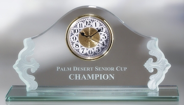 2-Leaf Elite Jade Clock