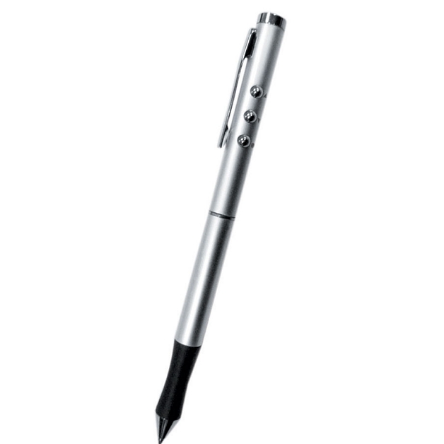 3-in-one laser presenter pen