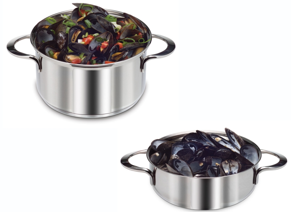 Stainless Steel Mussel Pot