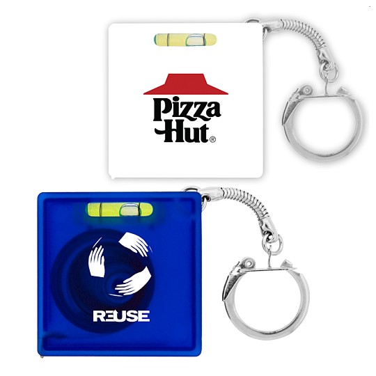 Tape Measure w/ Level Key Chain