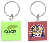 Square Acrylic Key Chain
