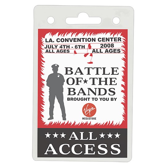 CL-504 Blank Clear Badge Holders
