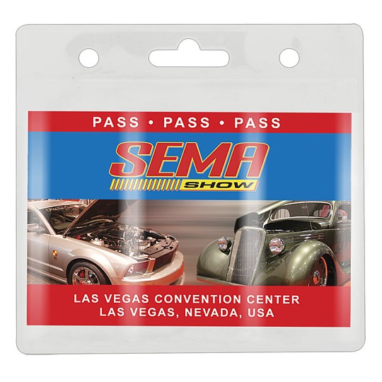 CL-506 Blank Clear Badge Holders
