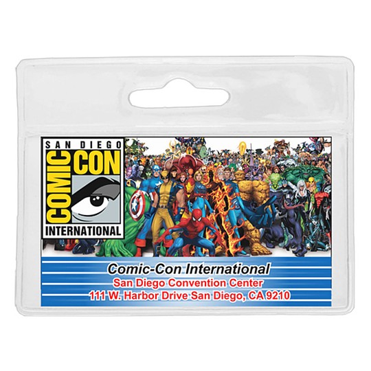 Blank Clear Badge Holder