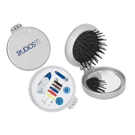 Sewing Kit - Mirror - Hair Brush