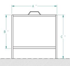 A - Sign Frames Details