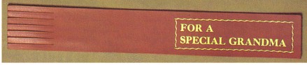 Leather Bookmark