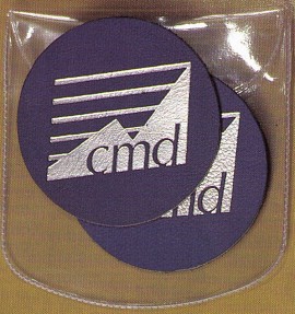 Vinyl Coaster Pouch
