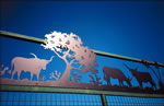 Waterjet & Router cut metal letters
