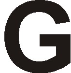 Tactile Letter G