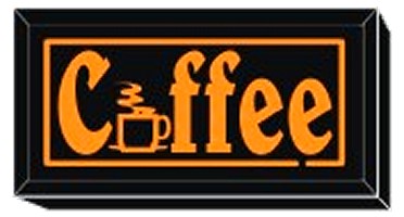 Illuminated Signs Coffee
