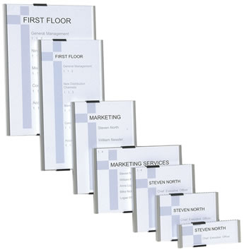 Crystal Signs For Interior Walls