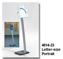 Info Sign Duo Floor Sign Stand