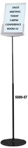 SHERPA Infobase Floor Sign Stand
