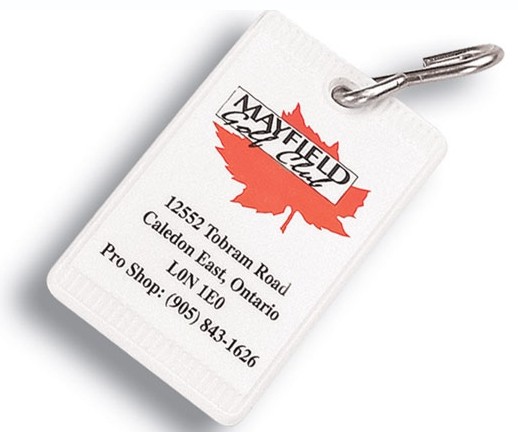 Hotel key tag