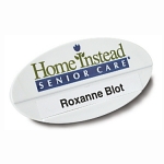 Oval Personalized badge