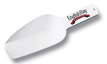 Half cup scoop