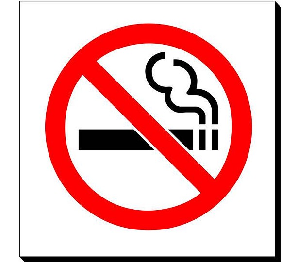 AA-102 - Symbol Signs - No Smoking Signs