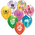 11 inches Qualatex Round SuperAgate Color Latex Balloon