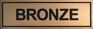 Bronze Etched Plate