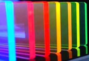 Fluorescent ACRYLITE GP sheet