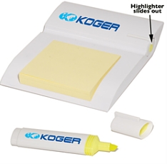 Sticky Note/Highlighter Desk Set