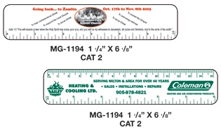 Puzzles and Rulers