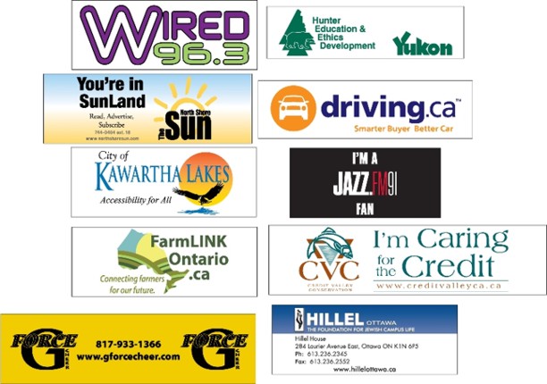 Vinyl Bumper Stickers