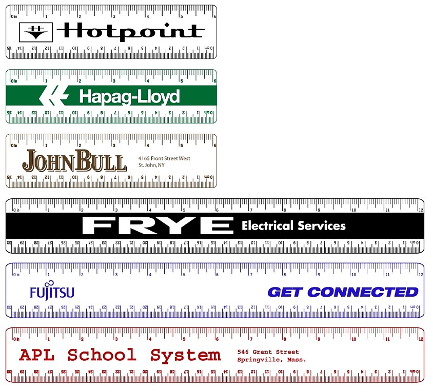 Vinyl Rulers