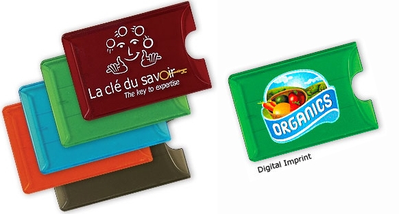 Translucent card holder