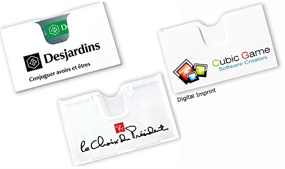 Horizontal card holder