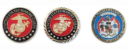 Brass Die Struck Coins