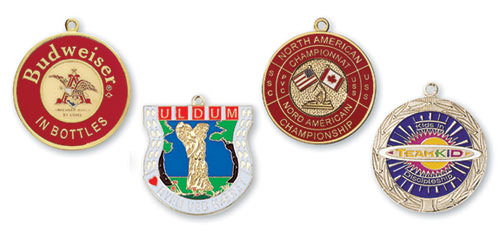 Die Struck Soft Enamel Medallions