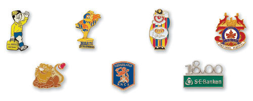 Die Struck Soft Enamel Lapel Pins