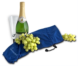 Bordeaux Silken Wine Bag