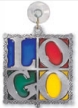 Solid Pewter Sun Catcher