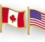 Stock Design Patriotic Lapel Pins