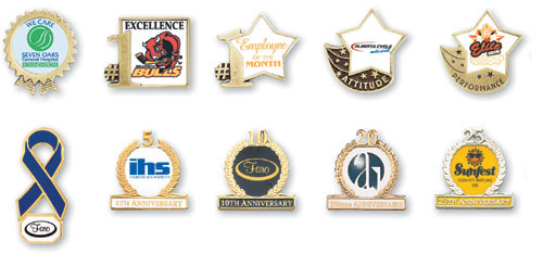 Imprintable Designs Pins