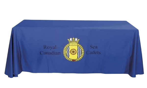 Poly Cotton Twill Custom Imprinted Table