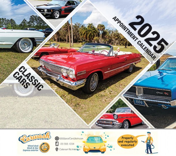 PCA4000 Classic Cars Calendar